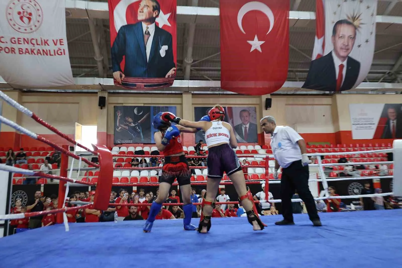 Bilecik’te kick boks şampiyonası tamamlandı