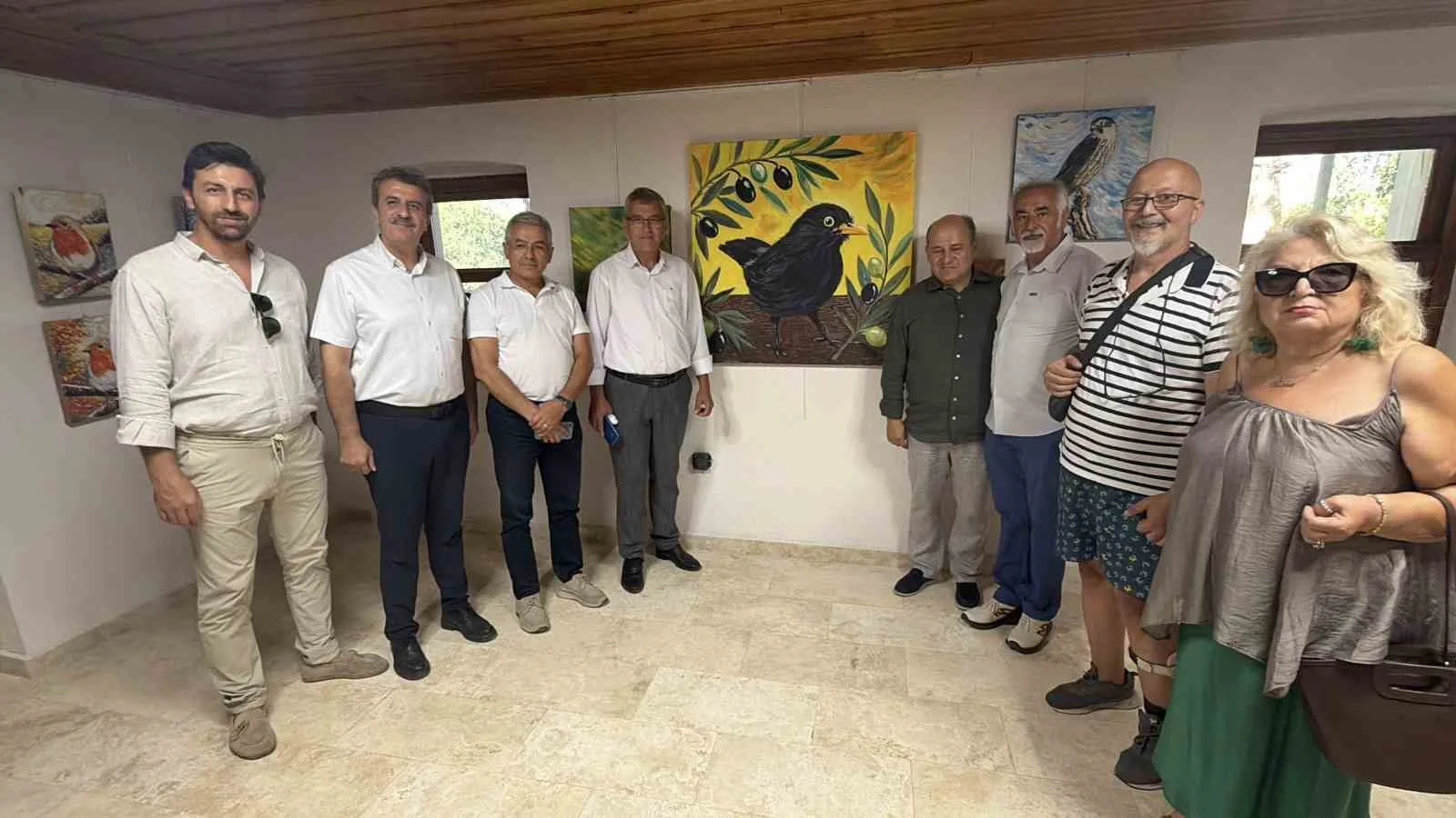 "Kaz Dağları’nın Fısıltısı Kuş Düşleri" Sergisi kapılarını açtı