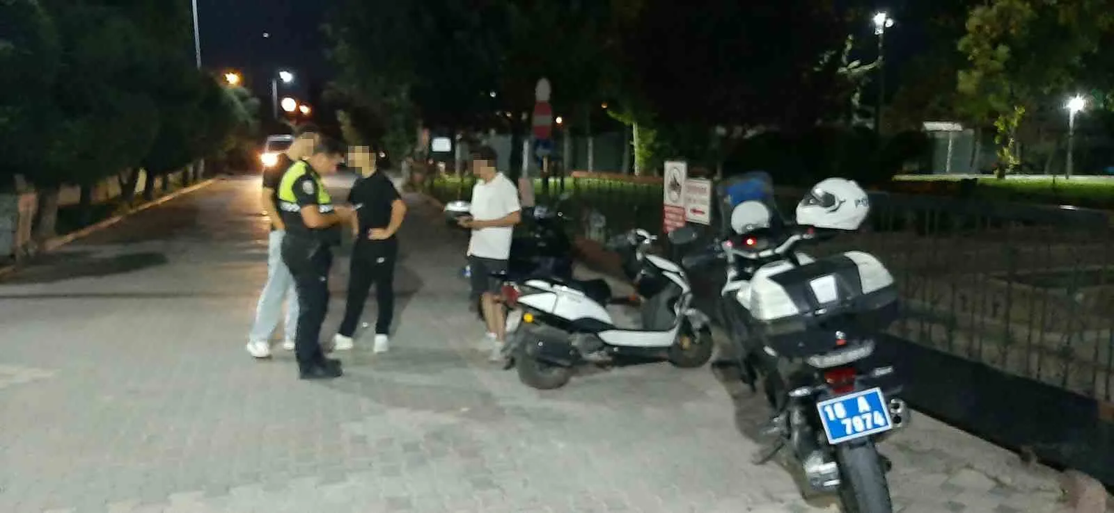 Karacabey’de motosiklet denetimi: 20 sürücüye 250 bin TL ceza