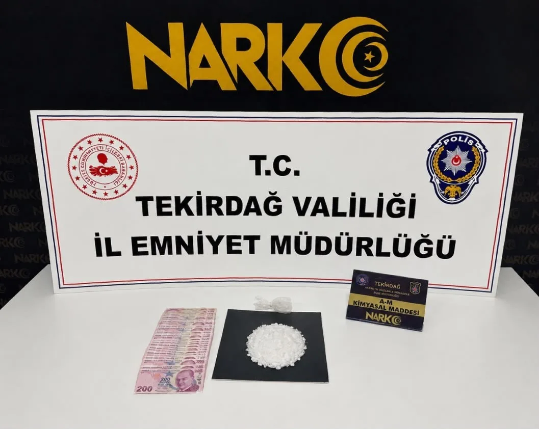 Tekirdağ’da uyuşturucu operasyonlarında 121 şüpheli hakkında işlem yapıldı