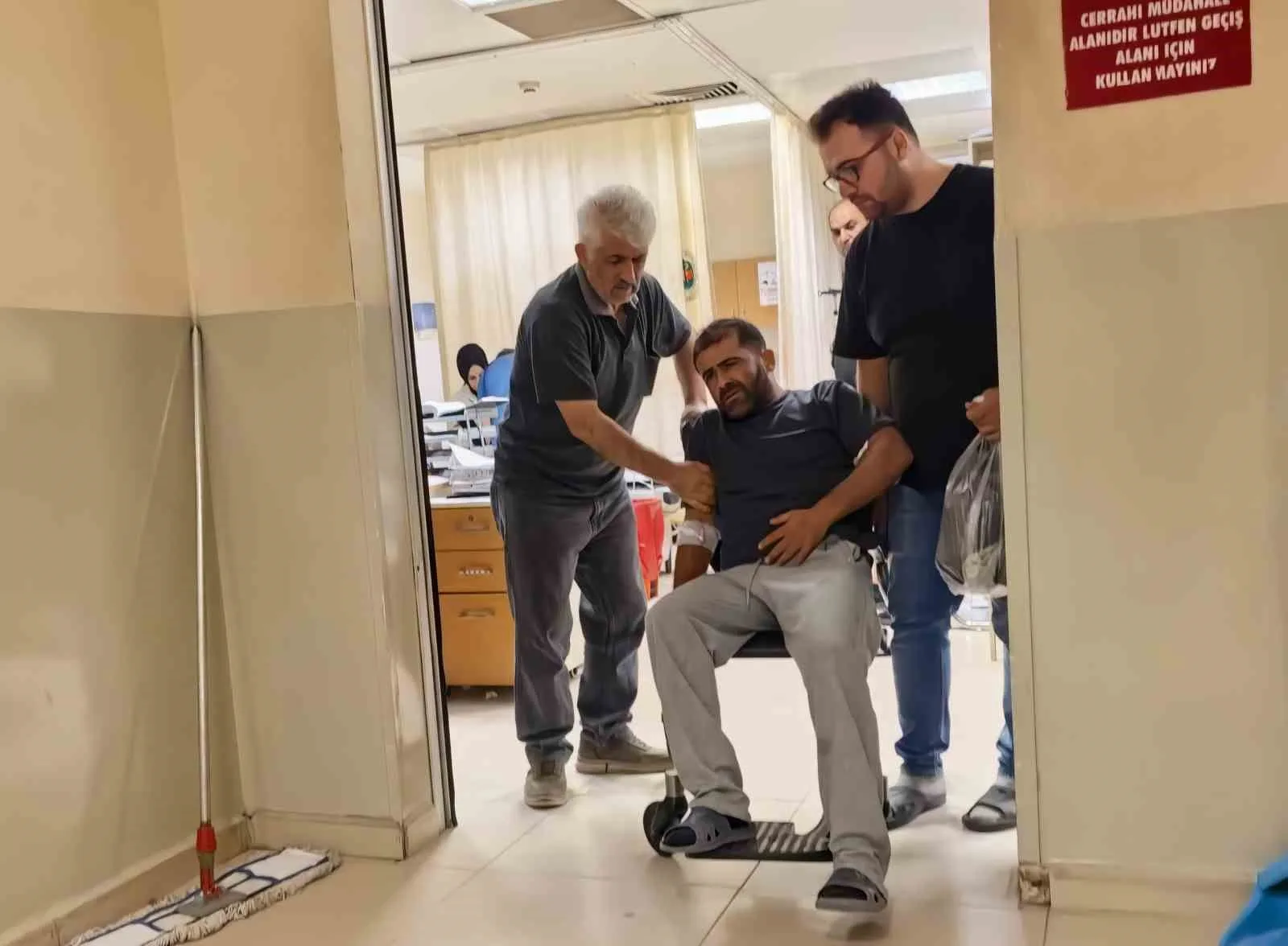 Mobilya fabrikasında feci iş kazası