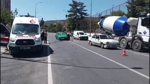 Bilecik’te meydana gelen trafik kazasında 1 kişi yaralandı