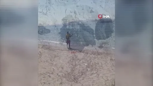 Çanakkale’de plajda savaştan kalma olduğu değerlendirilen askeri mühimmat bulundu