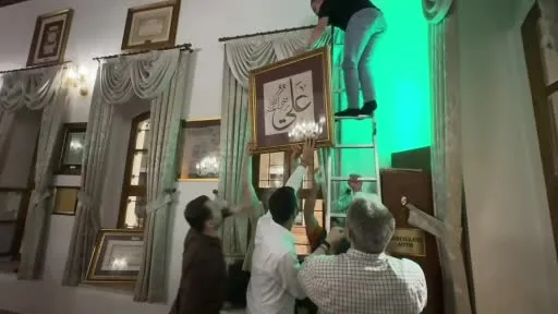 Üftâde Hazretleri’nin makamında baskı levhaları yeniden tefriş edildi