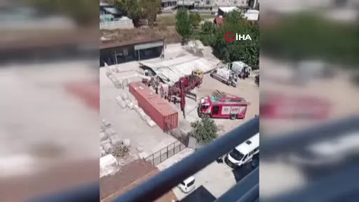 Sultanbeyli’de çelik çatı işçilerin üzerine çöktü: 1’i ağır 2 yaralı