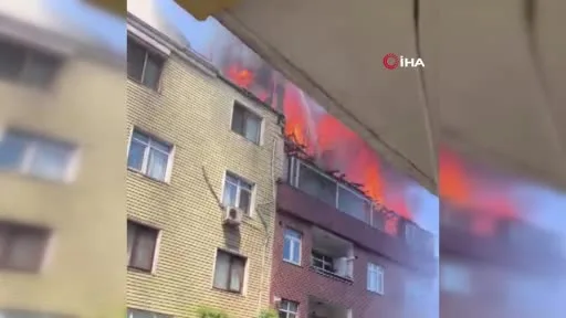 Gaziosmanpaşa’da korkutan yangın