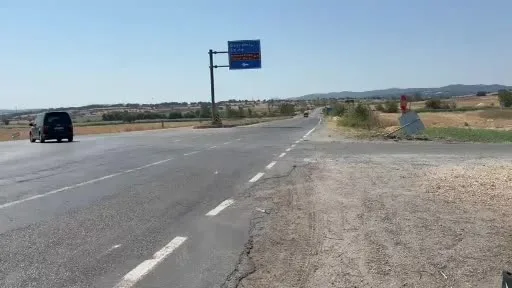 Çan’da iki otomobil çarpıştı: Sürücüler kazayı yara almadan atlattı