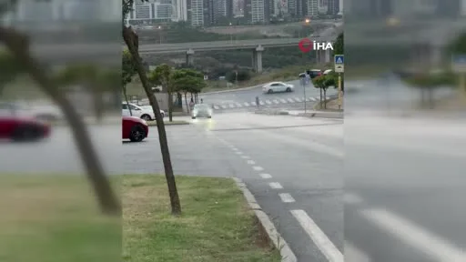 Başakşehir’de kiralık otomobille drift atan sürücüye 140 bin lira ceza