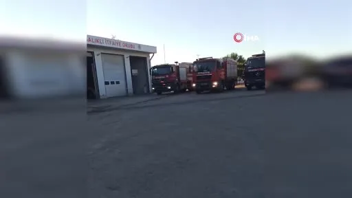 Kumluca’daki orman yangınına Bursa’dan destek