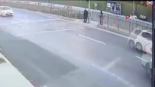 Küçükçekmece’de otobüs durağına dalan kamyonet sürücüsü hakim karşısında