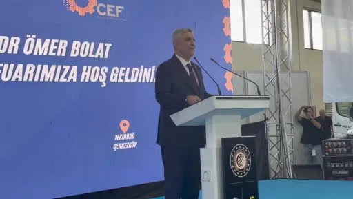 Ticaret Bakanı Bolat: "Kişi başı milli gelirimiz 20 bin 500 dolara çıkacak"