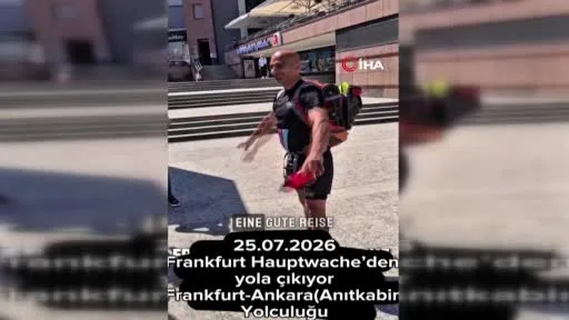 Almanya’dan pateniyle yola çıktı, Kocaeli’ye ulaştı