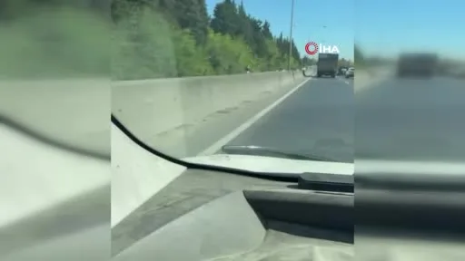 Yalova’da kara yolunda motosikletle ters yönde ilerledi