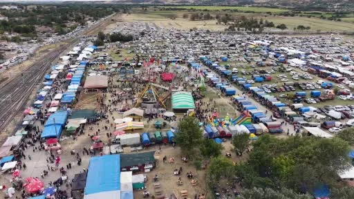 Bin 700 nüfuslu ilçeyi 400 bin kişi ziyaret etti