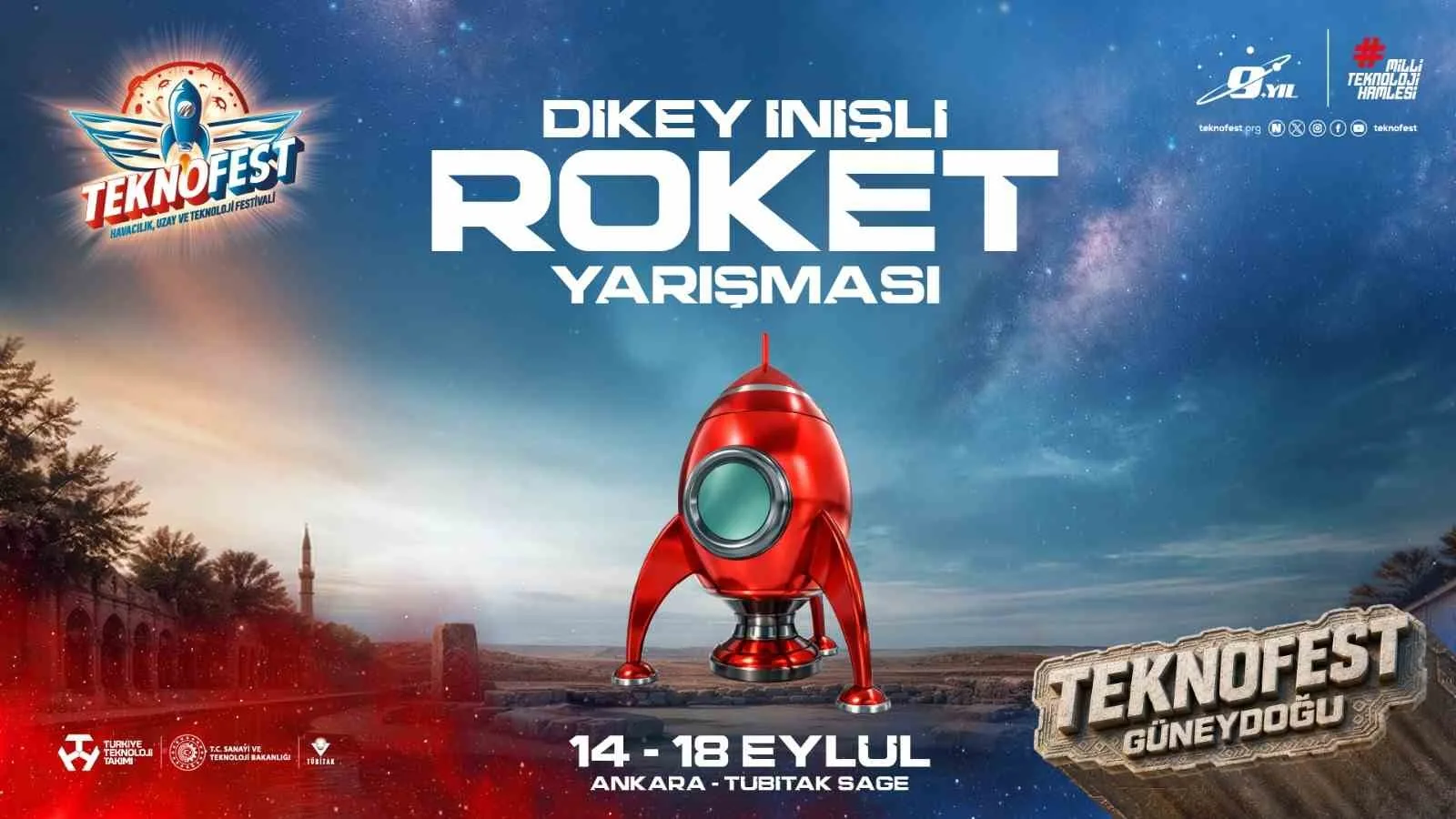 Roketin en zor anı için yarışıyorlar: TEKNOFEST’te dikey iniş heyecanı