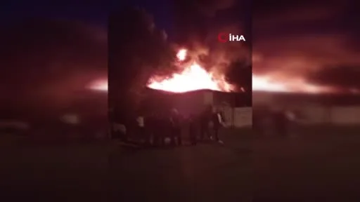 Ümraniye’de 3 gecekonduyu saran yangın paniğe neden oldu