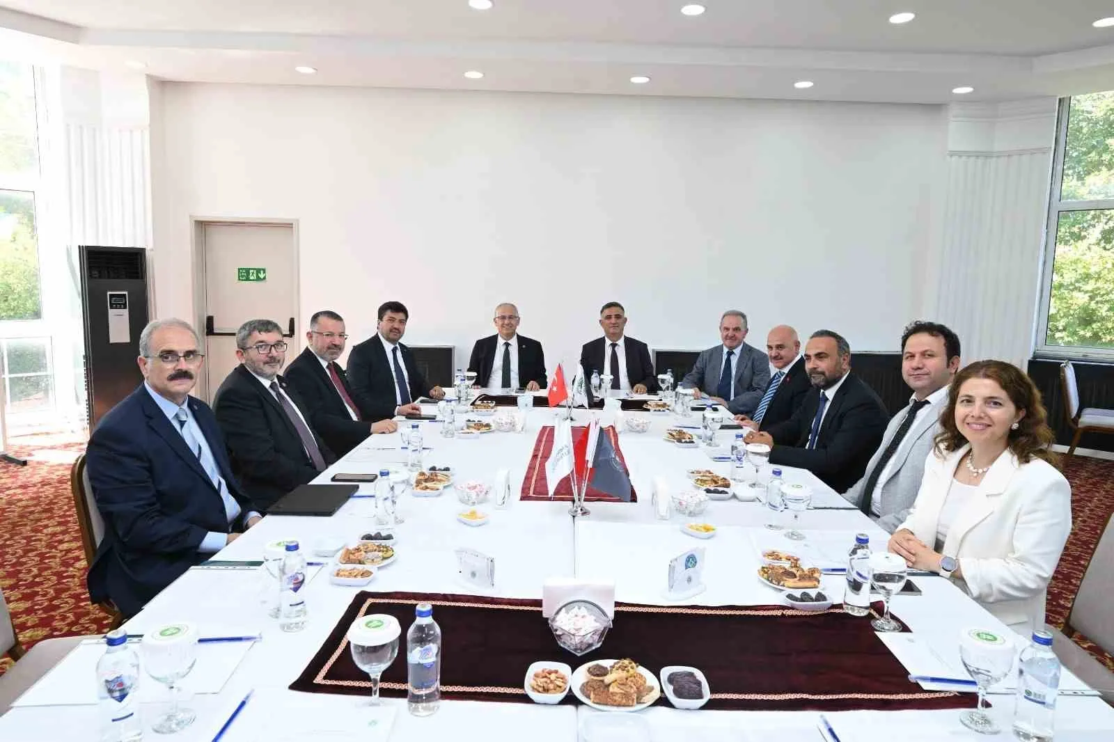 BŞEÜ Rektörü Kaplancıklı, Batı Karadeniz Üniversiteler Birliği Toplantısına katıldı