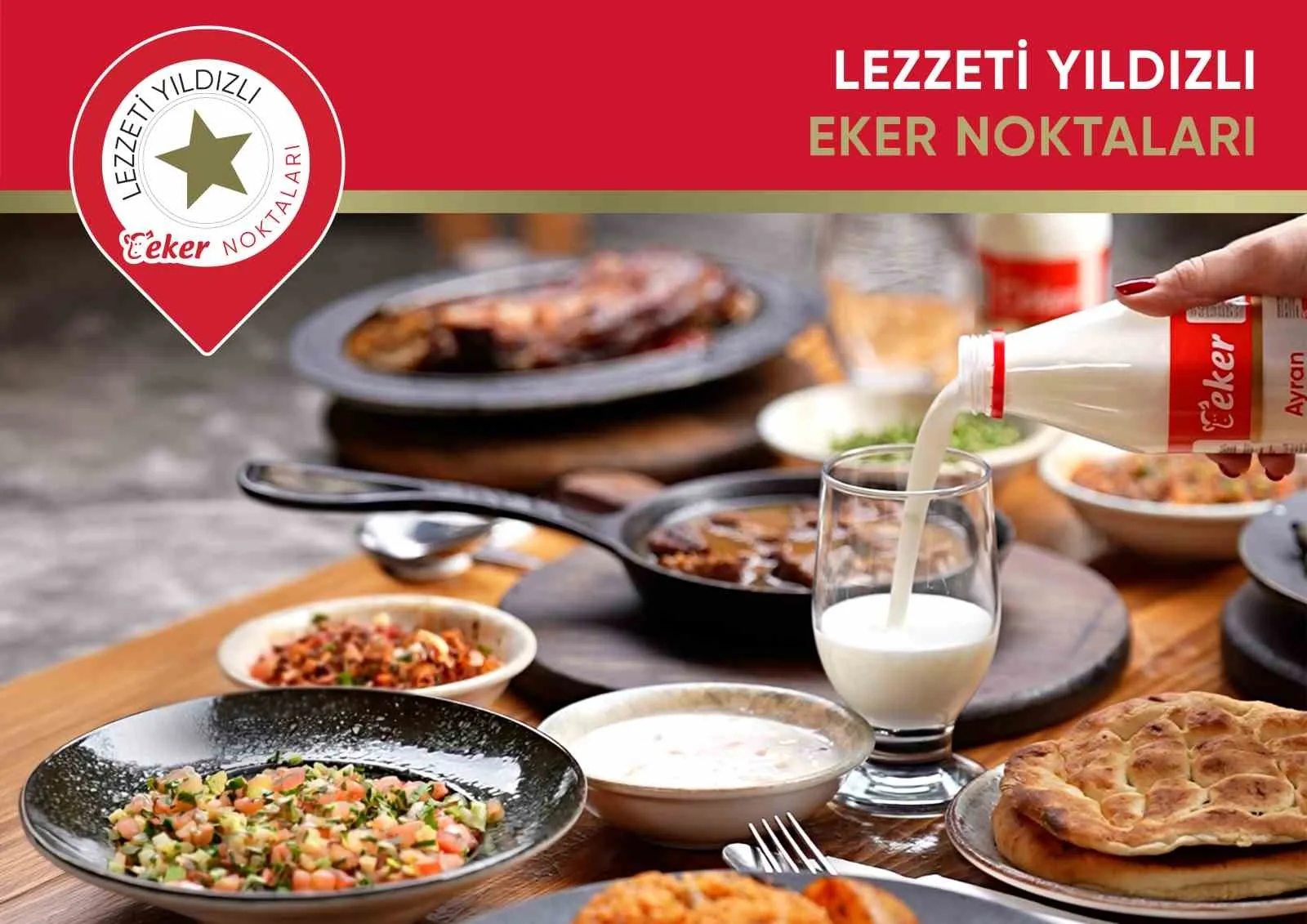 Eker’in lezzeti yıldızlı noktaları, dijital platformda buluşuyor