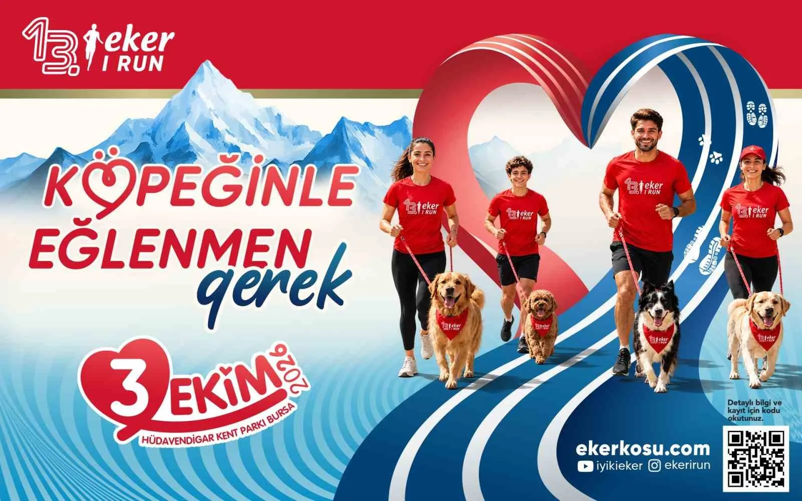 Eker I Run’da bu kez patili dostlarla koşulacak