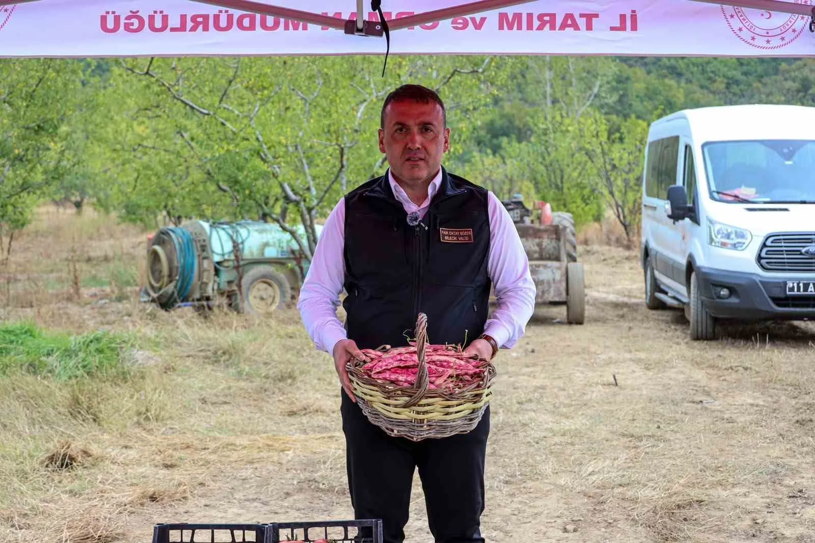 Bilecik’te her yıl 4 bin 500 ton taze barbunya hasadı yapılıyor
