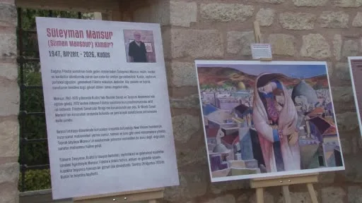 Fatih’te Filistin Sanat Günleri kapsamında "İşgal ve Direniş Sanatı" sergisi açıldı