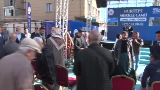 Nurtepe Merkez Camii’nin temeli atıldı