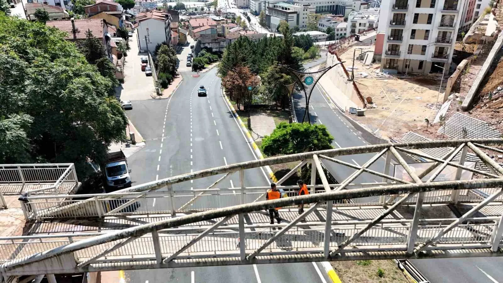 Santral Rampası’nda çevre düzenlemesi başladı