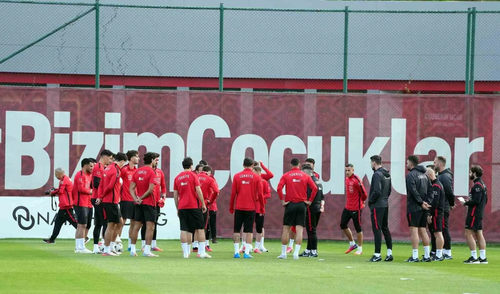 A Milli Takım’da İtalya maçı hazırlıkları başladı