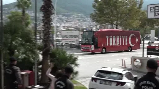 A Milli Futbol Takımı, Bursa’ya geldi