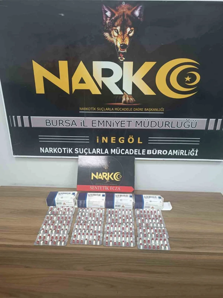 İnegöl’de operasyonla yakalandı, üzerinden çıkanlar şaşırttı