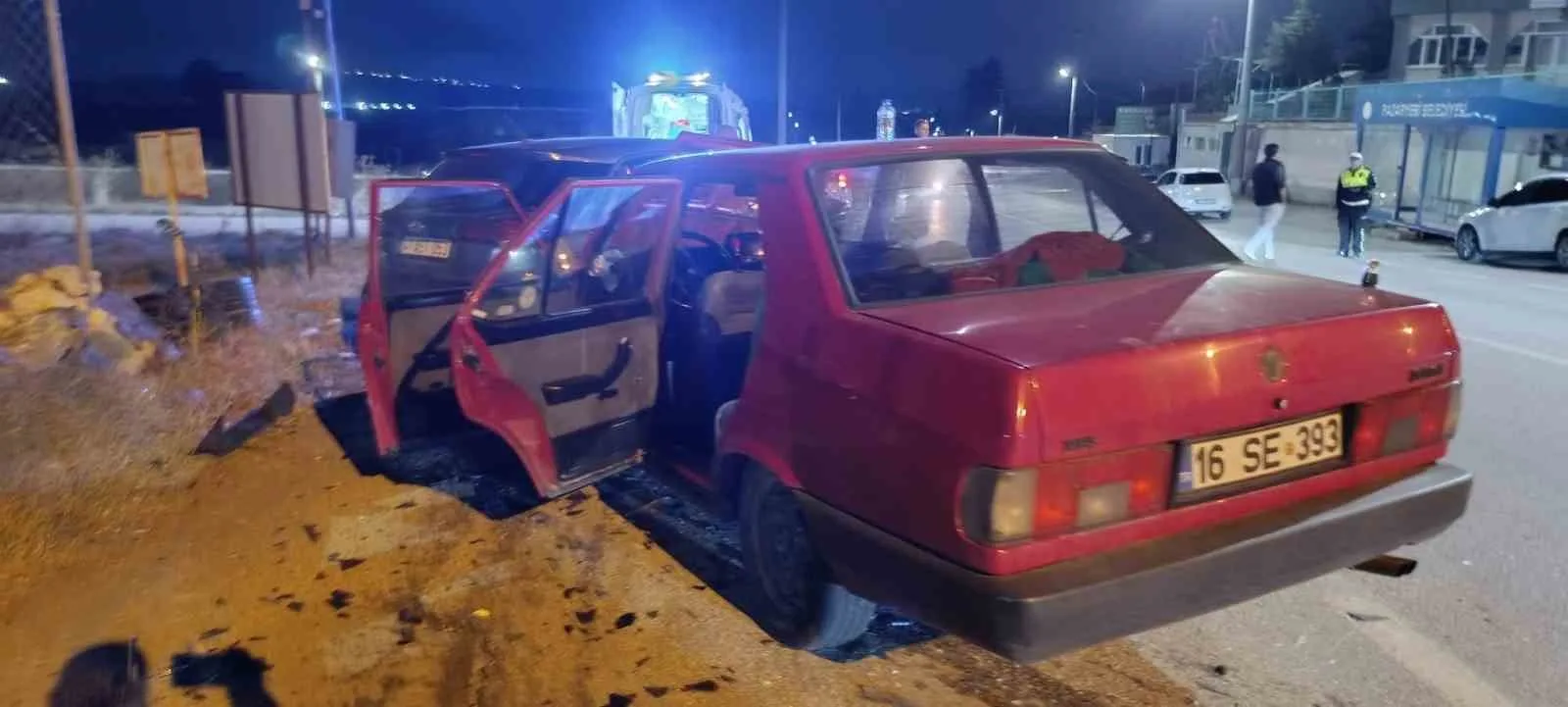 Bilecik’te meydana gelen trafik kazasında 3 kişi yaralandı