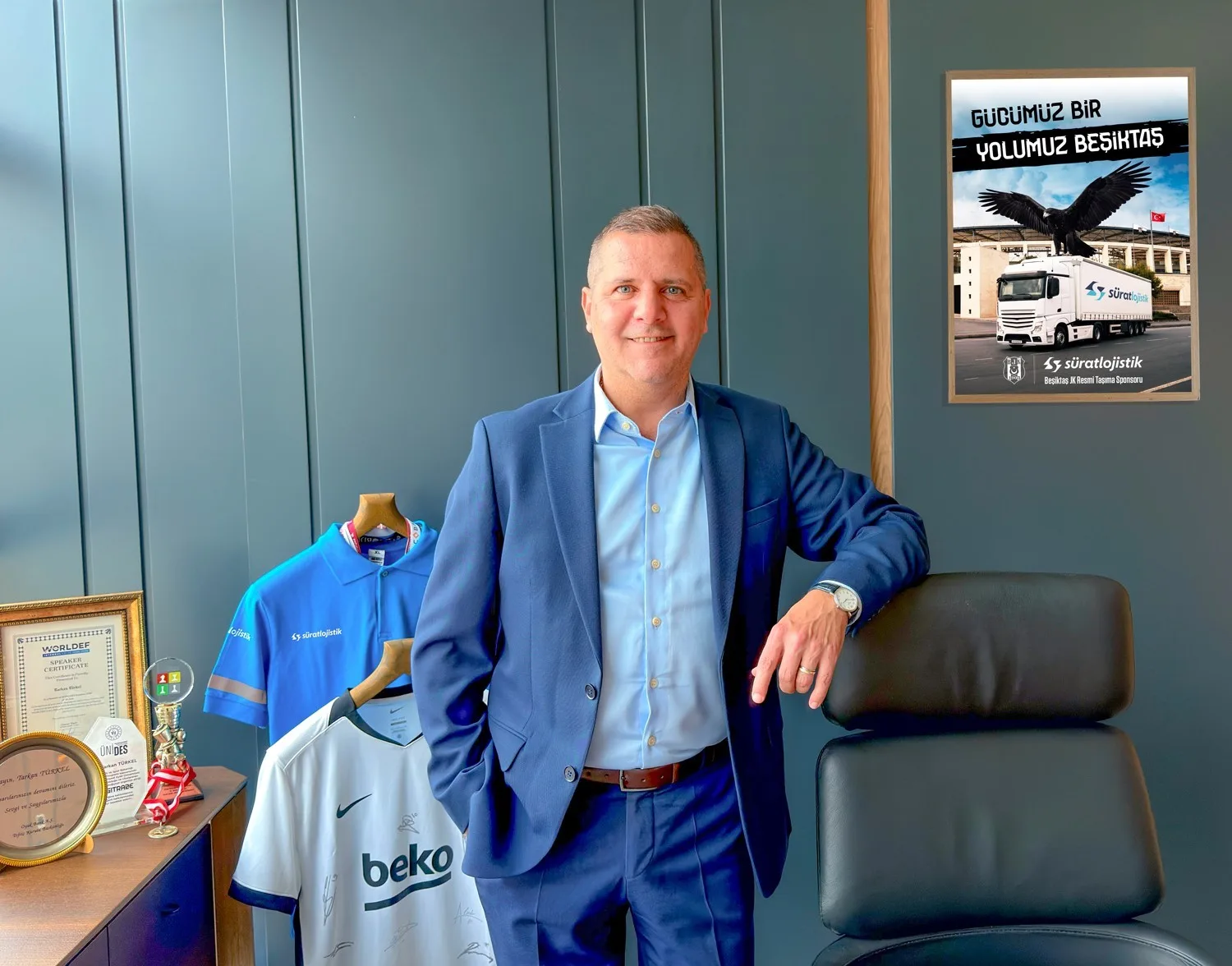 Sürat Lojistik, Beşiktaş’ın resmi taşıma sponsoru oldu