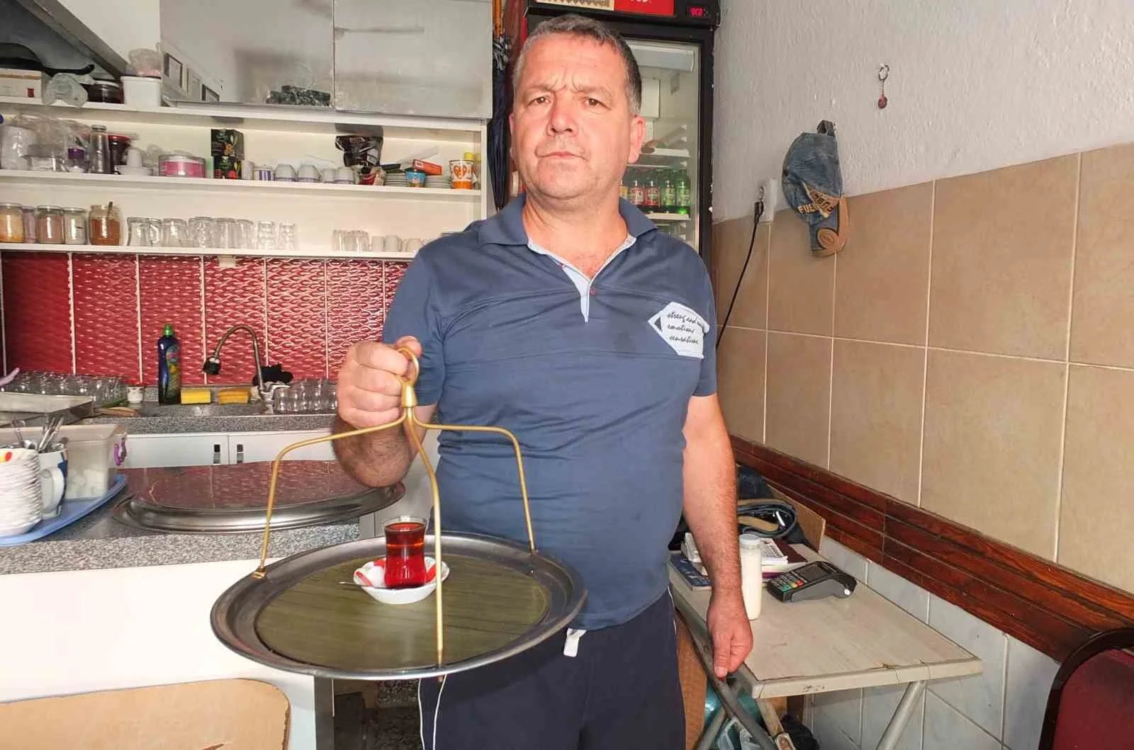 Günde 15 kilometre yürüyor ama işini çok seviyor