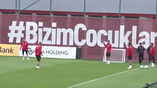 A Milli Futbol Takımı’nda Belçika maçının hazırlıkları tamamlandı