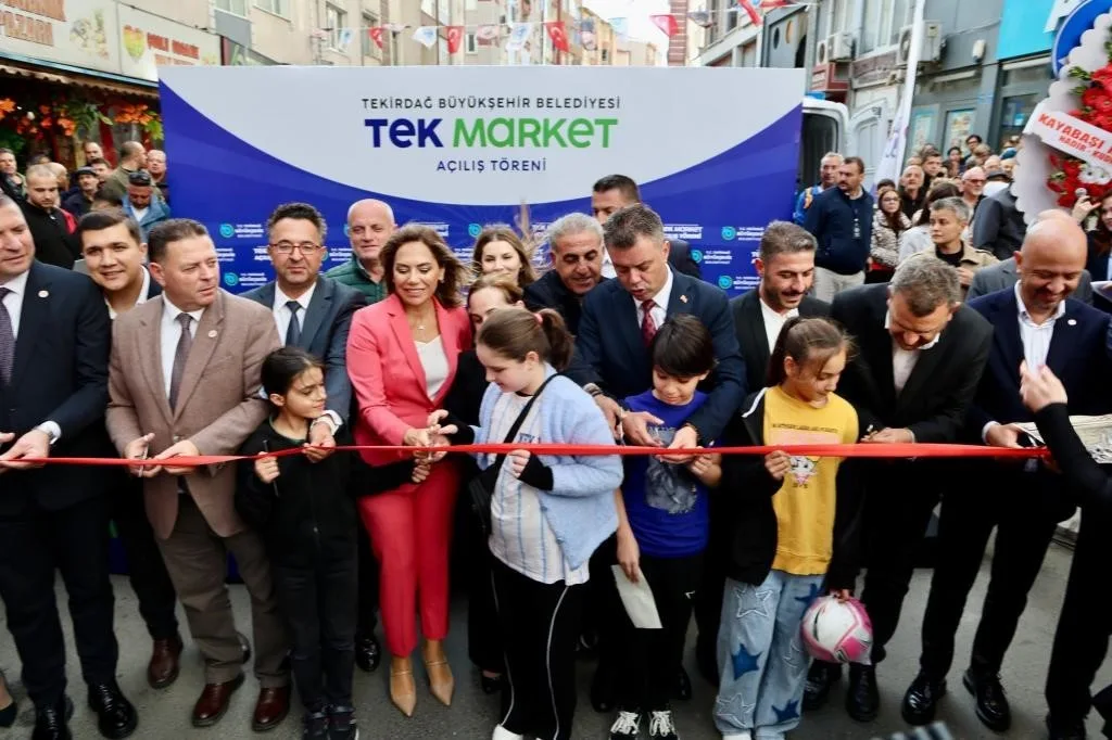 Büyükşehir’den Çorlu’ya iki TEK Market birden