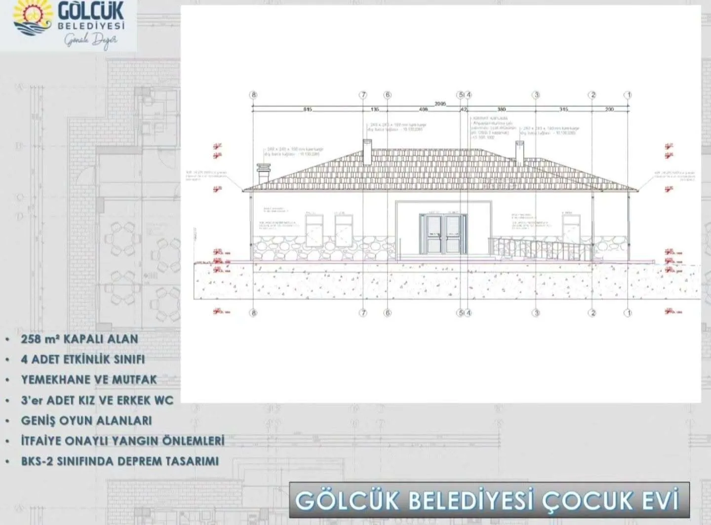 Gölcük Belediyesinin "Çocuk Evi" projesi için ihale yapıldı