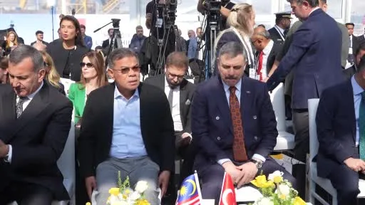 Malezya’nın yeni deniz gücü Kocaeli’de suya indi