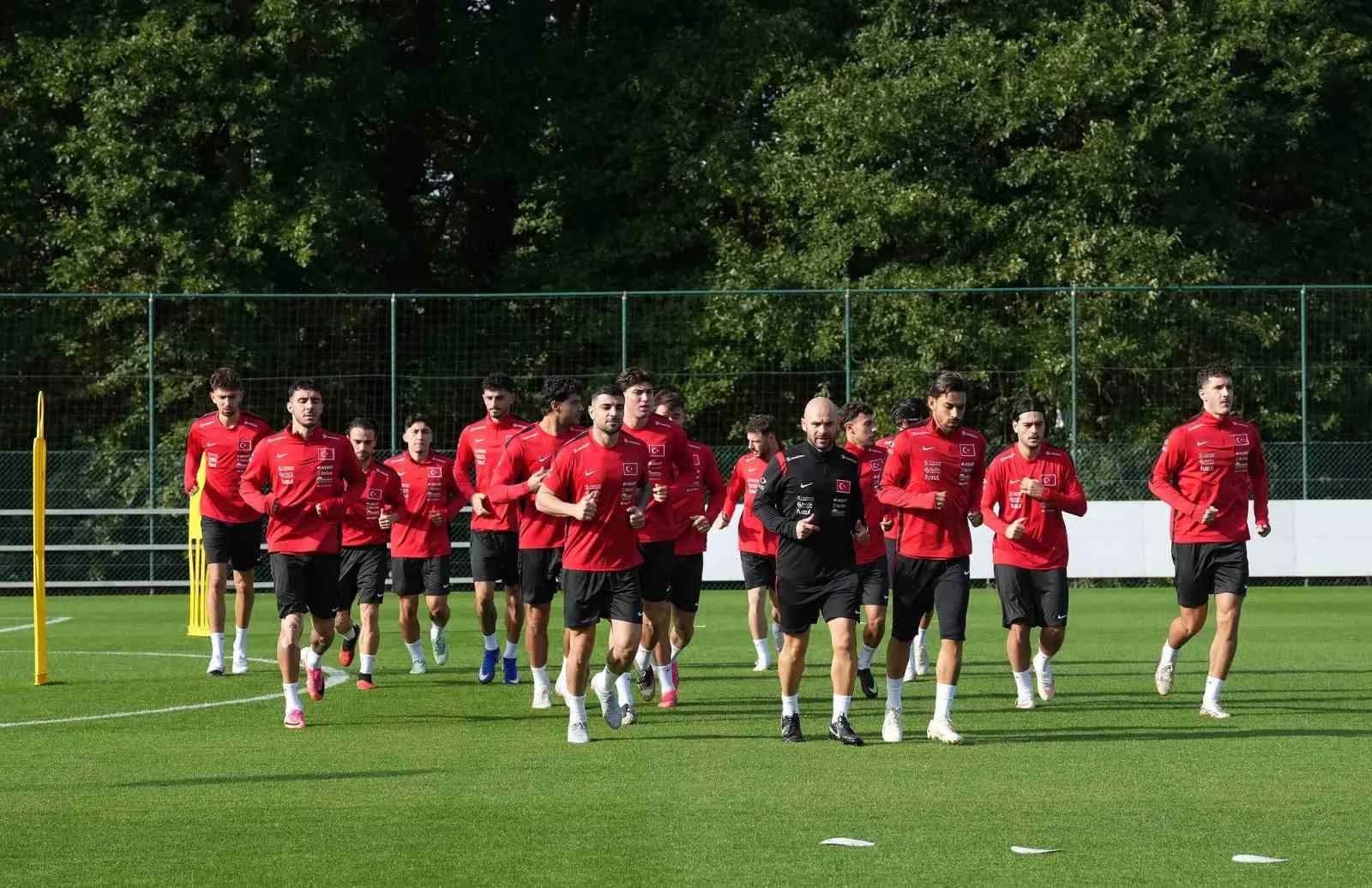 A Milli Takım, İtalya maçının hazırlıklarına başladı