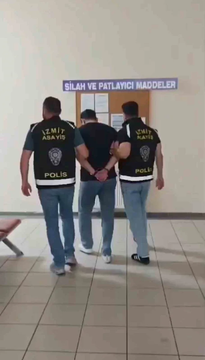 İzmit’te 21 yıl hapis cezası bulunan şüpheli yakalandı