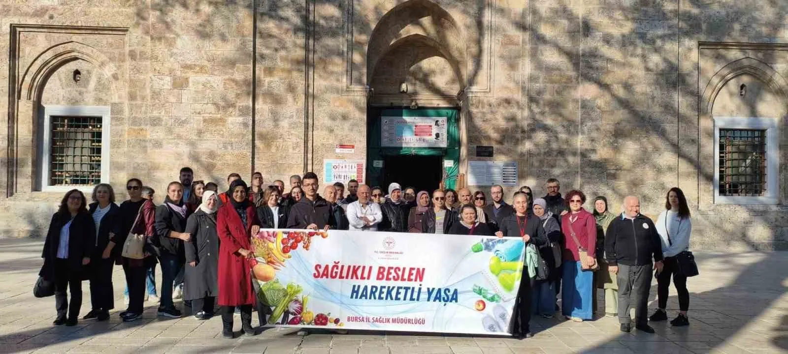 Bursa’da "Hareket Et, Sağlıklı Yaşa" Yürüyüşü