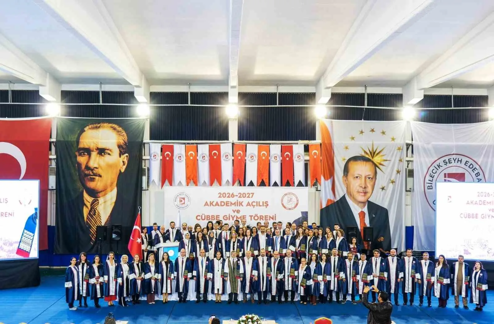 Bilecik’te Cübbe Giyme Töreni büyük coşkuyla gerçekleştirildi