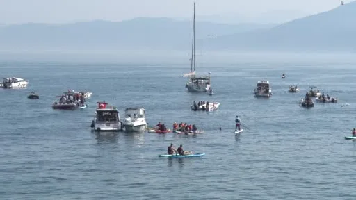 Mudanya’da SOLOTÜRK coşkusu: Gökyüzü gösterisine yoğun katılım