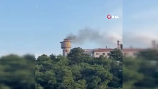 Tarihi Heybeliada Sanatoryumu’nda korkutan yangın