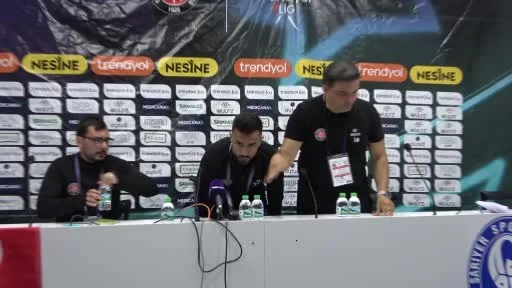Aleksandar Gitsov: "Üzgün olan taraf biziz, bu maçı kazanabilirdik"