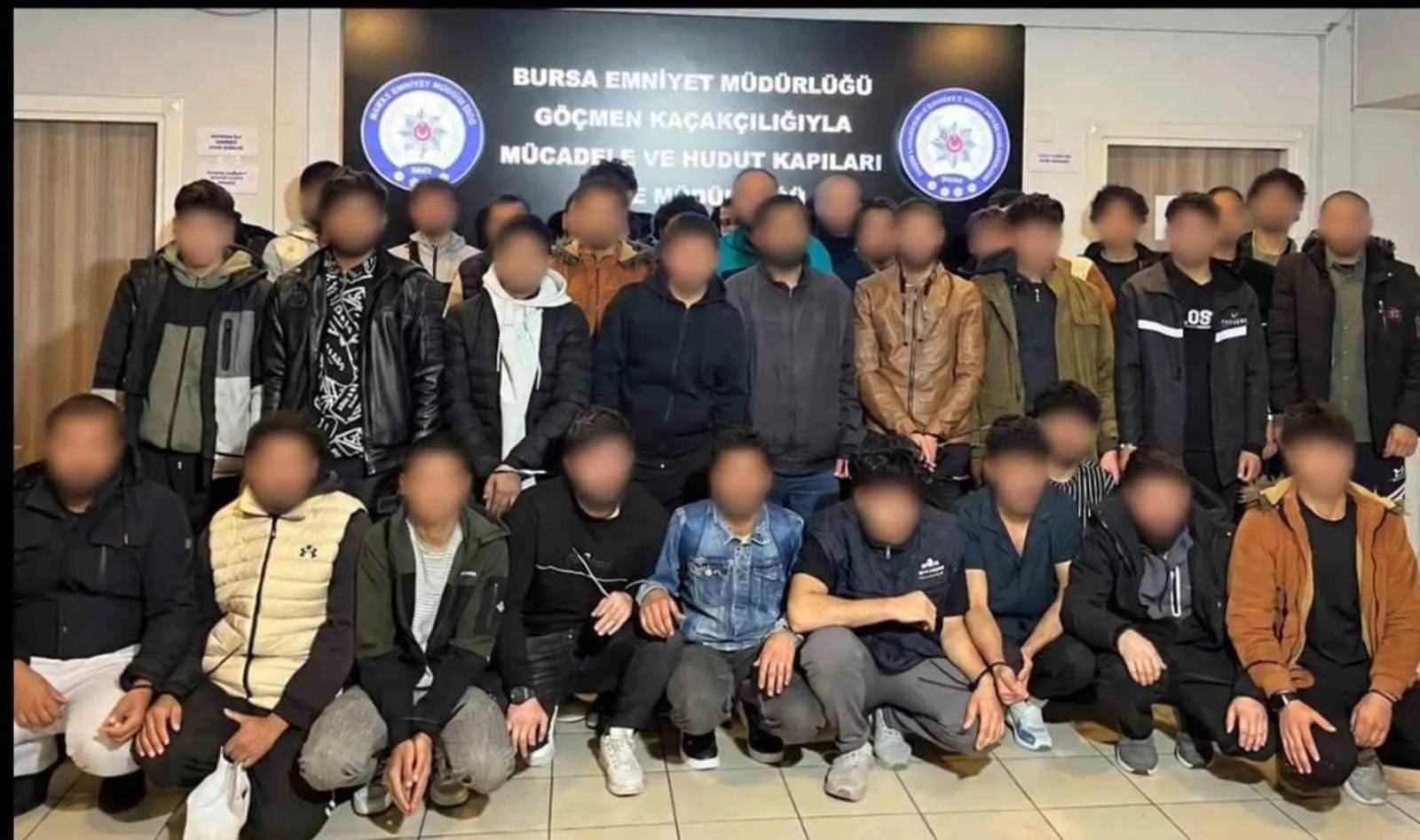 Bursa’da göçmen kaçakçılığı operasyonu: 11 şüpheli yakalandı