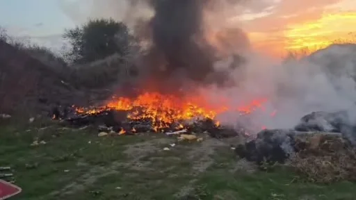 Bursa’da boş arazide çıkan yangın büyümeden söndürüldü