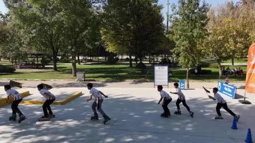 Hikmet Şahin Kültür Parkı’nda yeni kaykay ve paten park yapımında sona gelindi