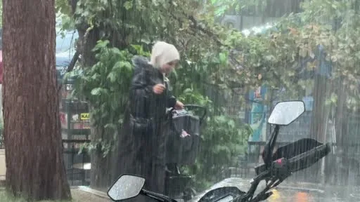 Bursa’da sağanak başladı fırtına uyarısı geldi: Rüzgar 80 kilometreye ulaşacak