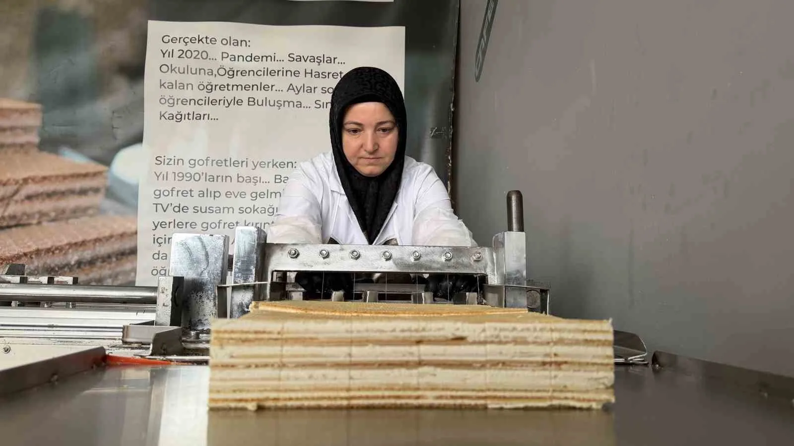 Bu gofreti tadan 50 yıl öncesine dönüyor