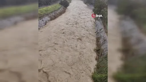 Atakent’te kanalizasyondaki su seviyesi yükseldi